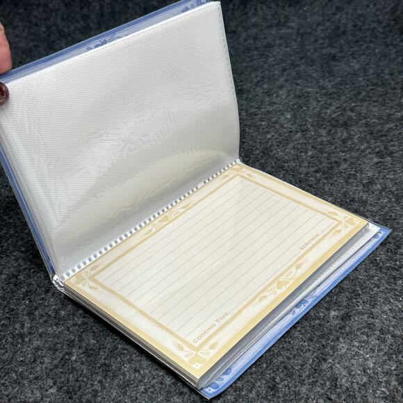 NOS Recipe Book & Recipe Cards (Sealed) Cottage Core Cat Flowers Birdhouse Gift - Picture 9 of 11